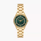 Michael Kors Lauryn Three-Hand Gold-Tone Stainless Steel Watch MK4737