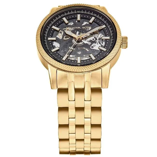 Michael Kors Stainless Steel Round Watch-MKO1075