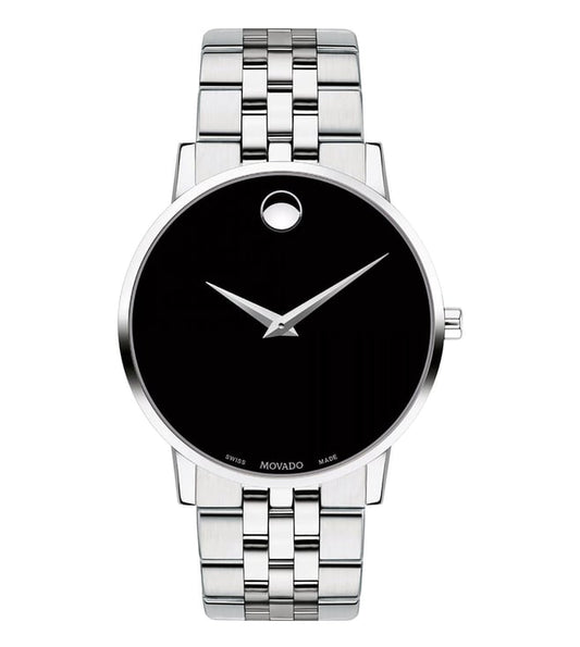 Movado Museum Classic Black Watch for Men 607199