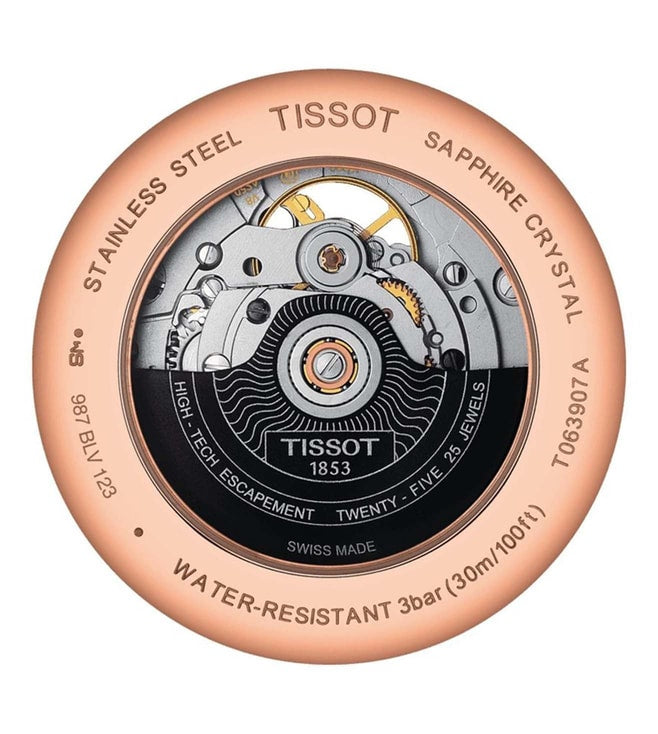 TISSOT TRADITION POWERMATIC 80 OPEN HEART T0639073603800