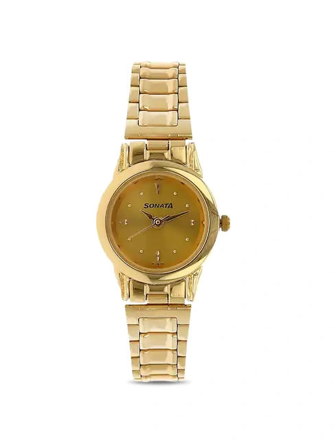 Sonata Analog Watch for Women NP8925YM02W