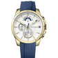 Tommy Hilfiger Quartz Multifunction White Dial Silicone Strap Watch for Men neth1791353