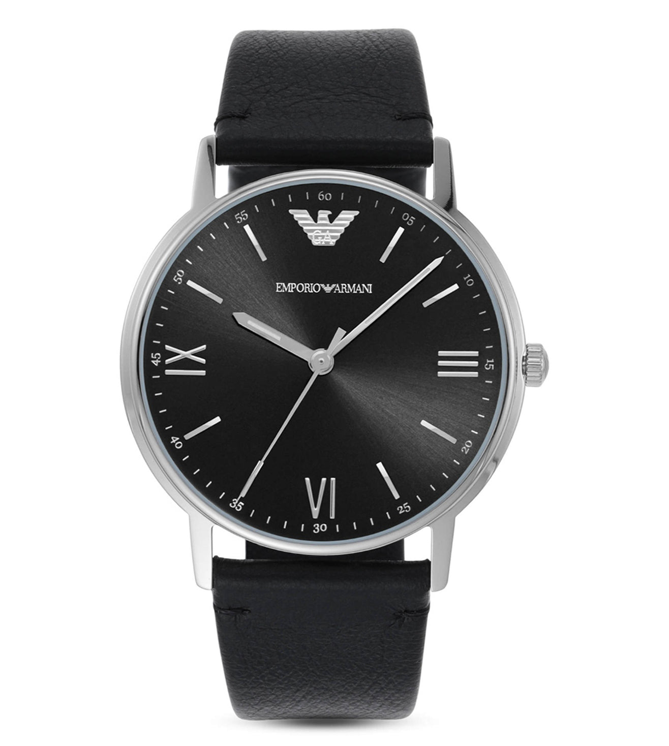 Emporio armani Men Kappa Round Black Watches AR11013