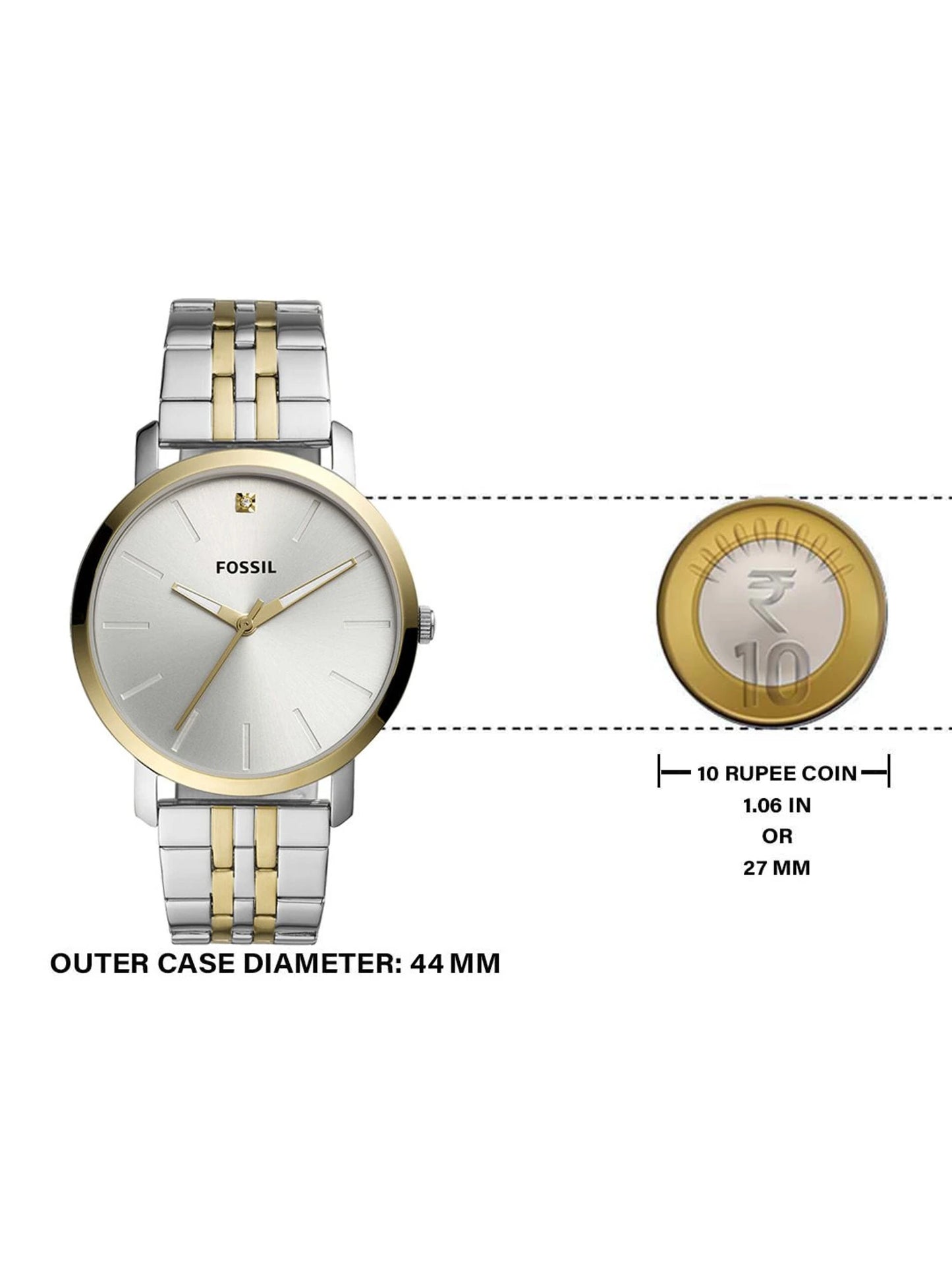 Fossil Lux Luther Watch Set for Couples BQ2467SET