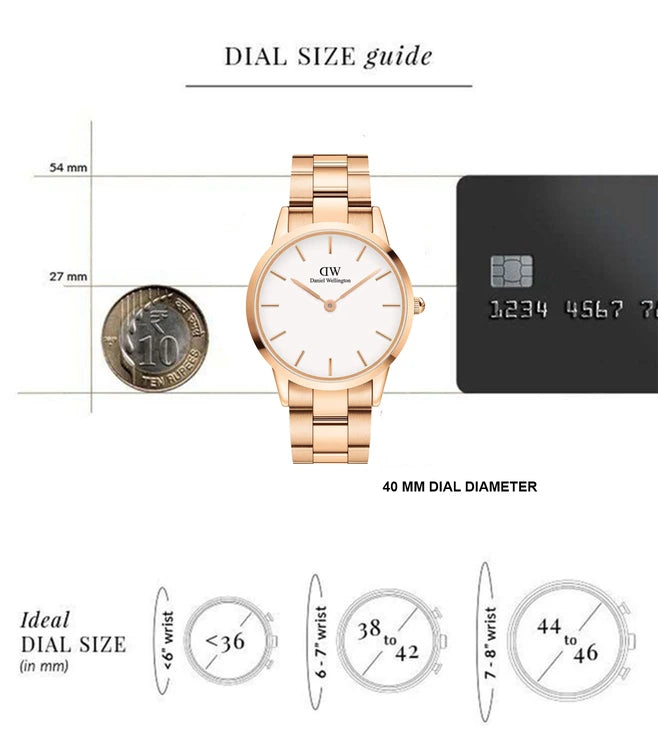 DANIEL WELLINGTON Iconic Link Watch for Men DW00100343