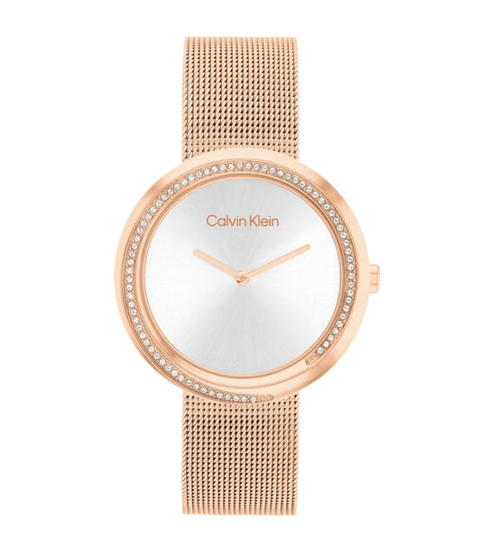 CALVIN KLEIN  Twisted Bezel Watch for Women 25200312