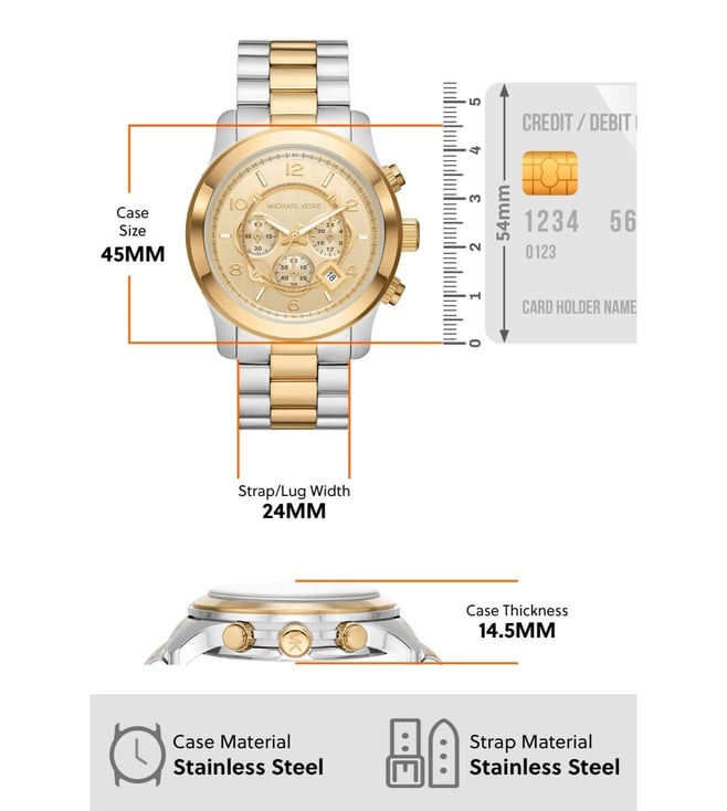 Michael Kors  Runway Chronograph Watch for Men MK9075