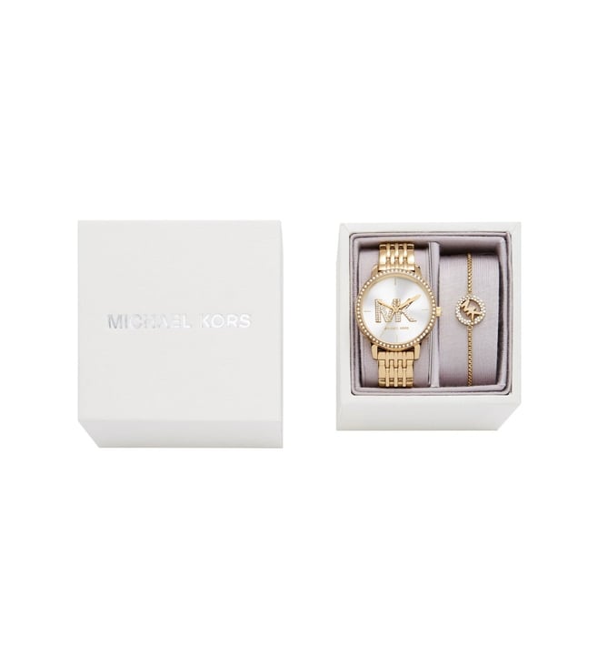 MICHAEL Michael Kors Outlet Melissa Analog Watch for Women With Bracelet MK1051SET