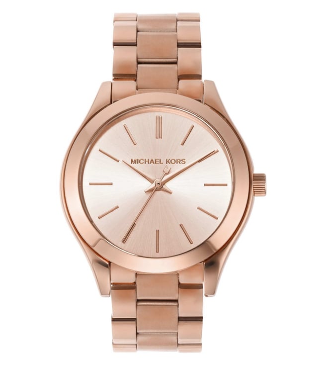 Michael Kors Watches Mini Slim Runway Three-Hand Watch MK3513