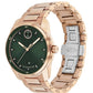 Movado  Bold Men's Green Analog Stainless Steel Watch 3601138