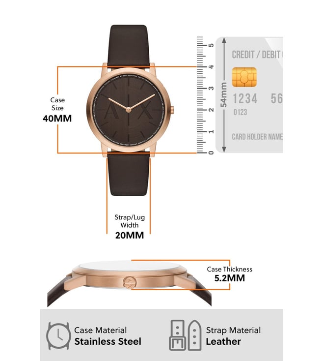 Armani Exchange  Analog Watch for Men AX2873