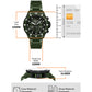 Emporio Armani Chronograph Green Ceramic Watch AR70011