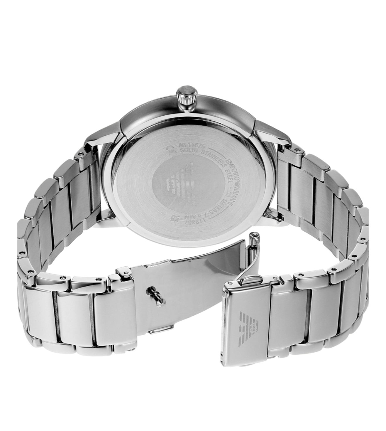 Emporio Armani Three-Hand Date Stainless Steel Watch AR11575