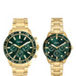 Fossil Bannon Analog Couple Watch BQ2754SET