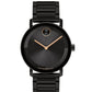 Movado  Bold Men's Black Analog Stainless Steel Watch 3601112