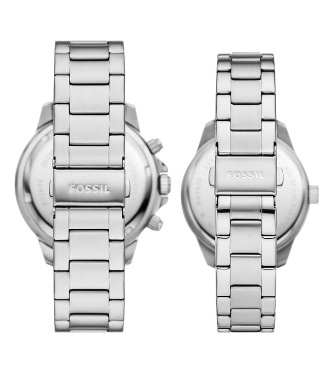 Fossil Bannon Analog Couples Watch BQ2828SET