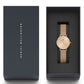 Daniel Wellington Petite Women Rose Gold Round Dial Analog Watch - DW00100470K