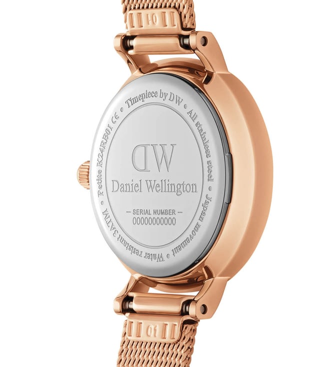 Daniel Wellington Petite Women Pink Round Dial Analog Watch - DW00100513K