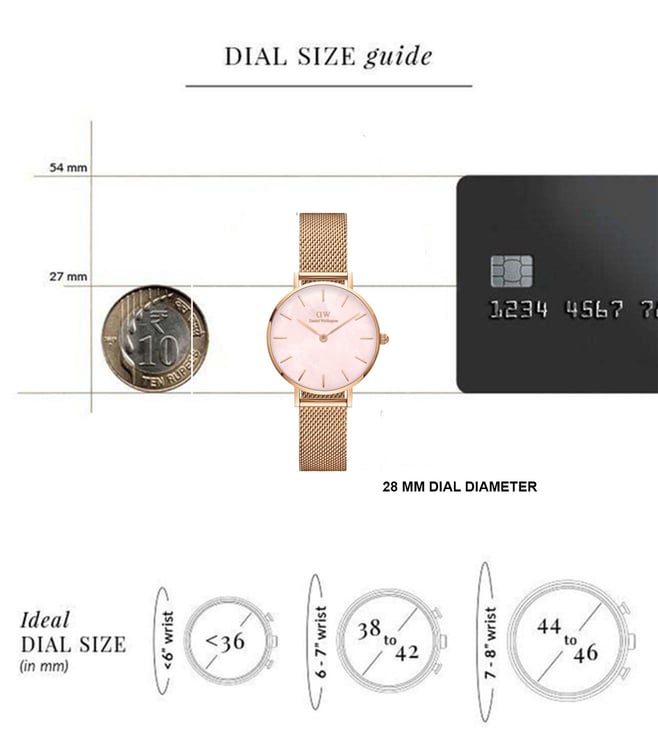 Daniel Wellington Petite Women Pink Round Dial Analog Watch - DW00100513K