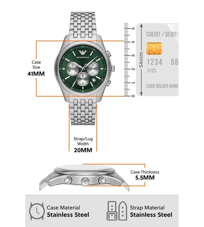 Emporio Armani Chronograph Watch for Men AR11581