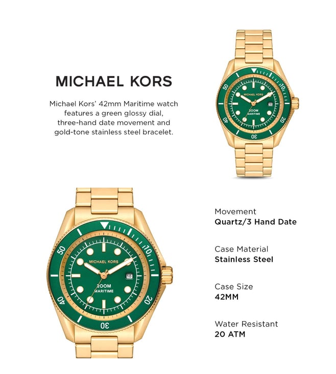 Michael Kors Maritime Analog Watch for Men MK9162