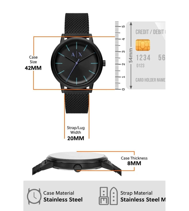 ARMANI EXCHANGE Cayde Analog Watch for Men AX2760