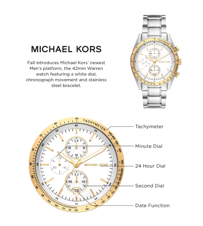 Michael Kors Accelerator Chronograph Watch for Men MK9112