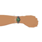 Fastrack Stunners Quartz Analog Green Dial Leather Strap Watch for Guys 3305nl01