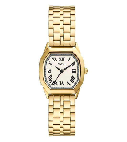 Fossil Harlow Gold Plated Bracelet Watch ES5361