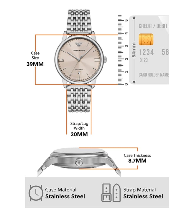 Emporio Armani Automatic Watch for Men AR60082