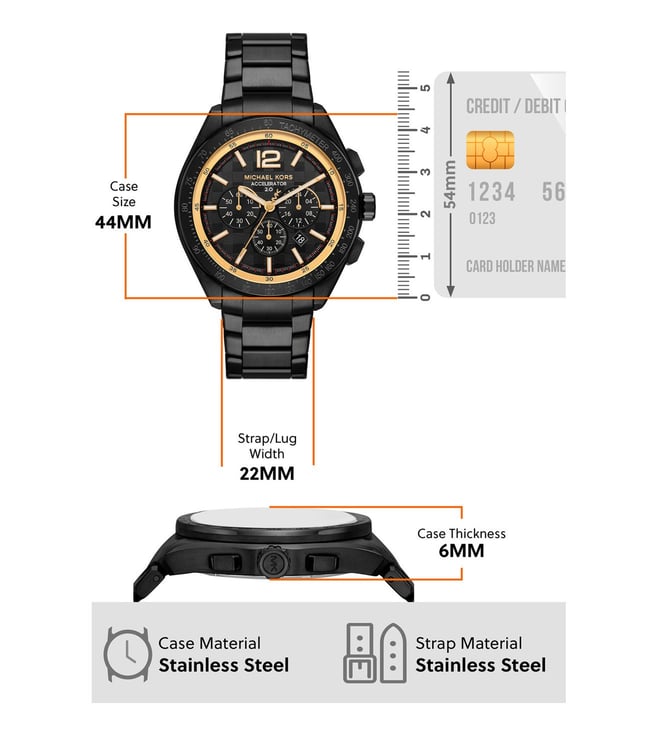 Michael Kors Accelerator 2.0 Analog Watch for Men MK9179