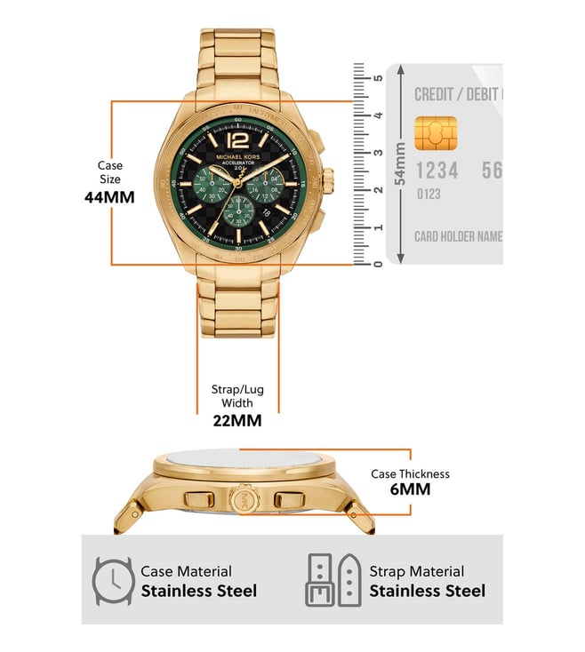 Michael Kors Accelerator 2.0 Chronograph Watch for Men MK9177