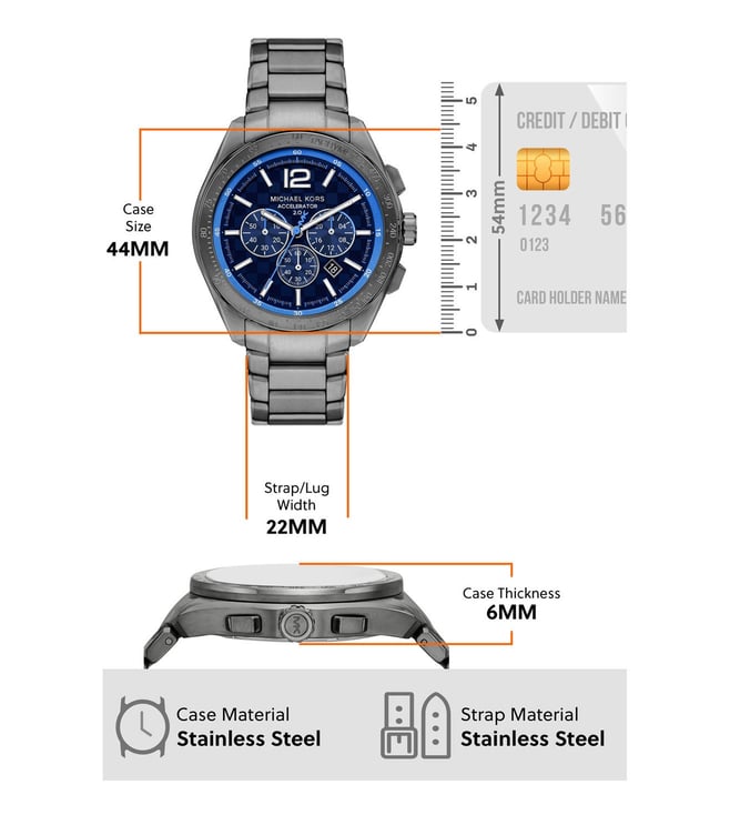 Michael Kors Accelerator 2.0 Chronograph Watch for Men MK9178