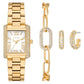 Michael Kors Emery Analog Watch for Women With Earrings, and Bracelet Gift Set MK4837SET