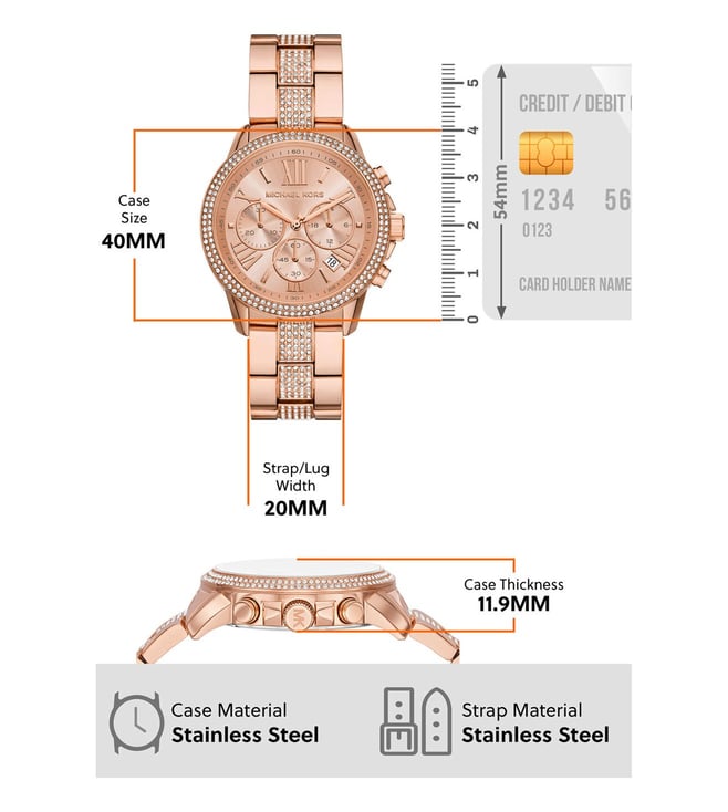 Michael Kors Brynn Chronograph Watch for Women MK7505