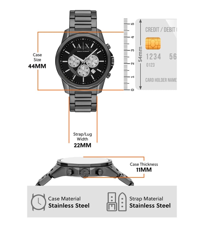 Armani Exchange Chronograph Watch for Men AX1765