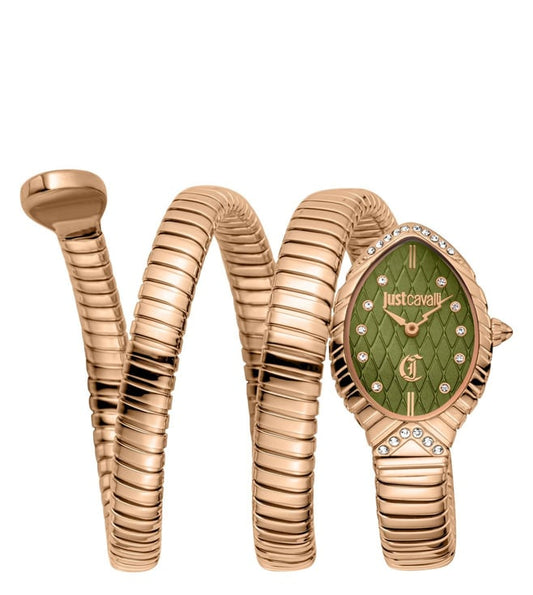 Just Cavalli Specchio Snake Analog Watch for Women JC1L323M0045