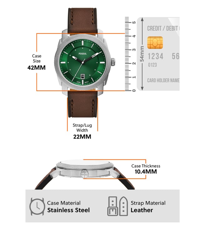 Fossil Machine Analog Watch for Men FS6085