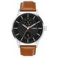 Timex Men Multifunction Black Round Brass Dial Watch- TWEG19913