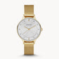 Anita Lille Gold-Tone Steel Mesh Watch SKW2150k