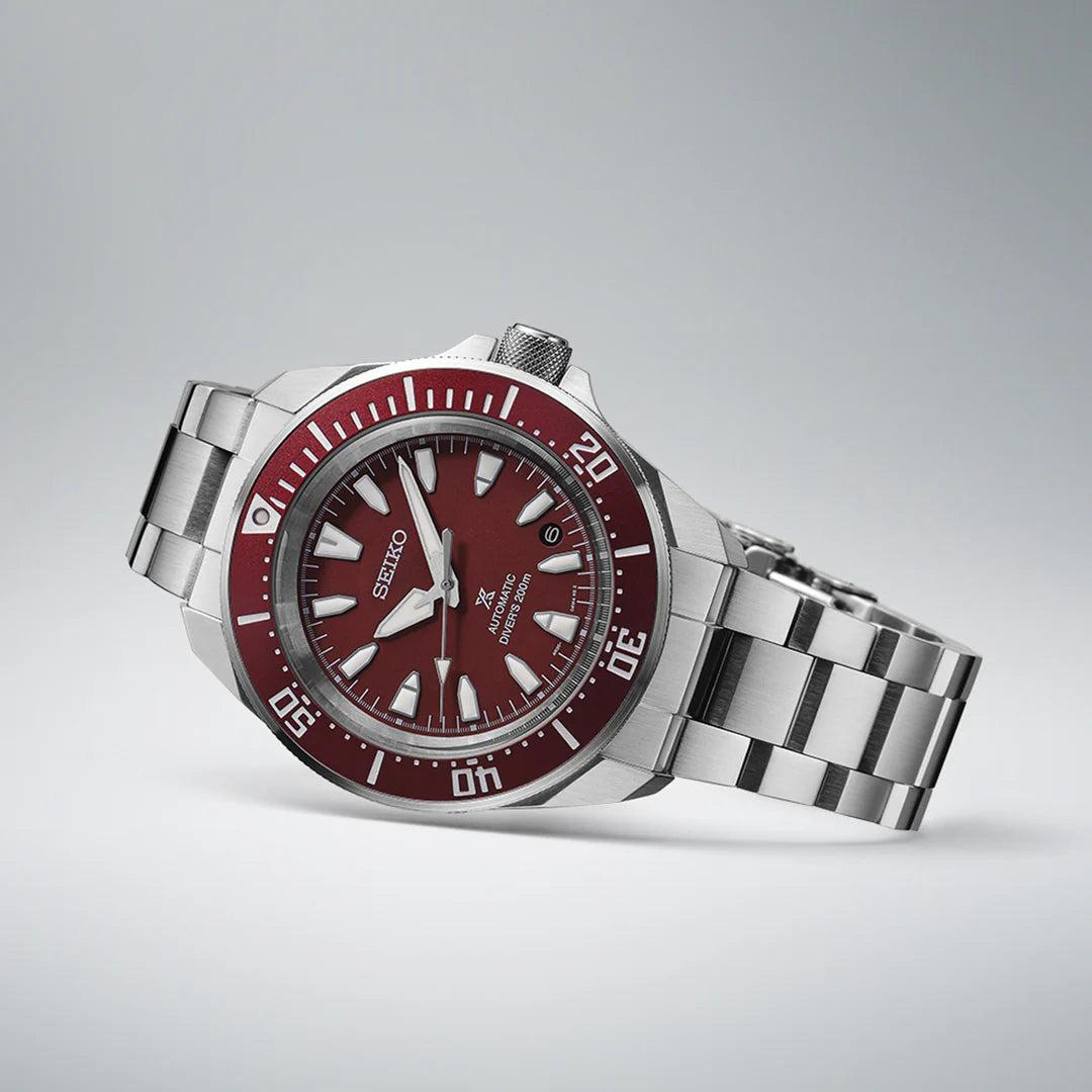 Seiko 5 Sports Prospex 4R Red ‘Shog-urai’ Diver - SRPL11K1