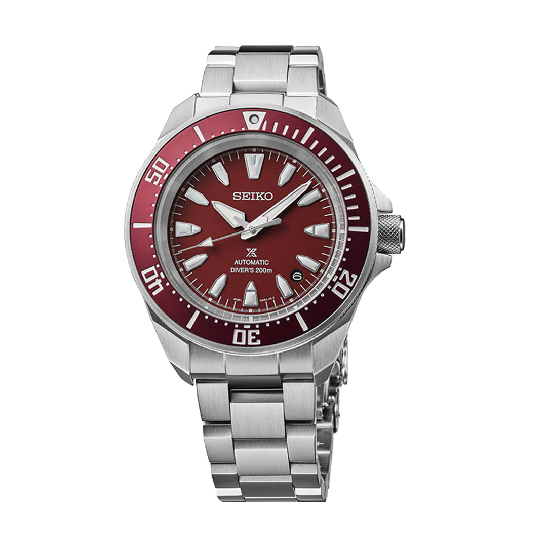 Seiko 5 Sports Prospex 4R Red ‘Shog-urai’ Diver - SRPL11K1