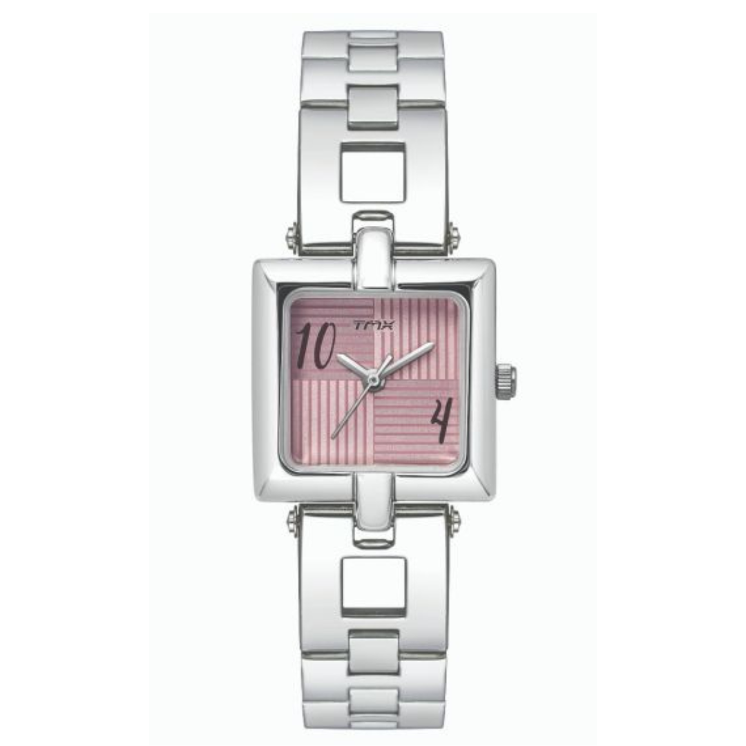 Shaped Case With Geometric Patterned Dial Watch TMTL11205T