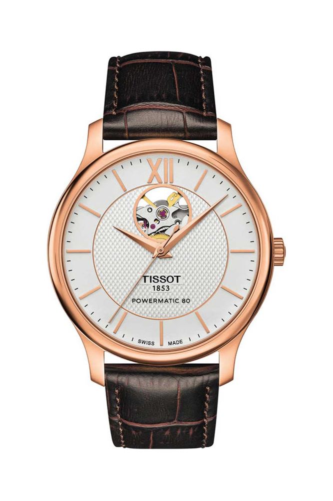 TISSOT TRADITION POWERMATIC 80 OPEN HEART T0639073603800