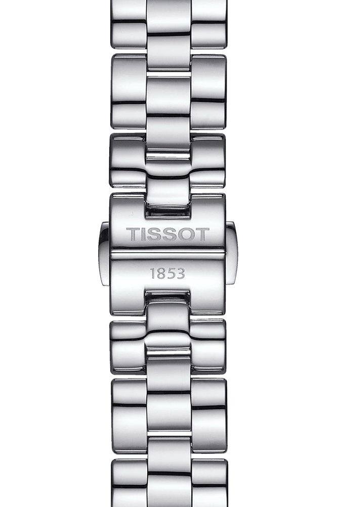 Tissot T-Wave Diamond Silver Dial Watch Women's T1122101103600