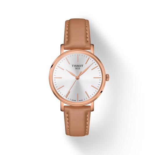 TISSOT Everytime Women Analog Leather Watch T1432103601100