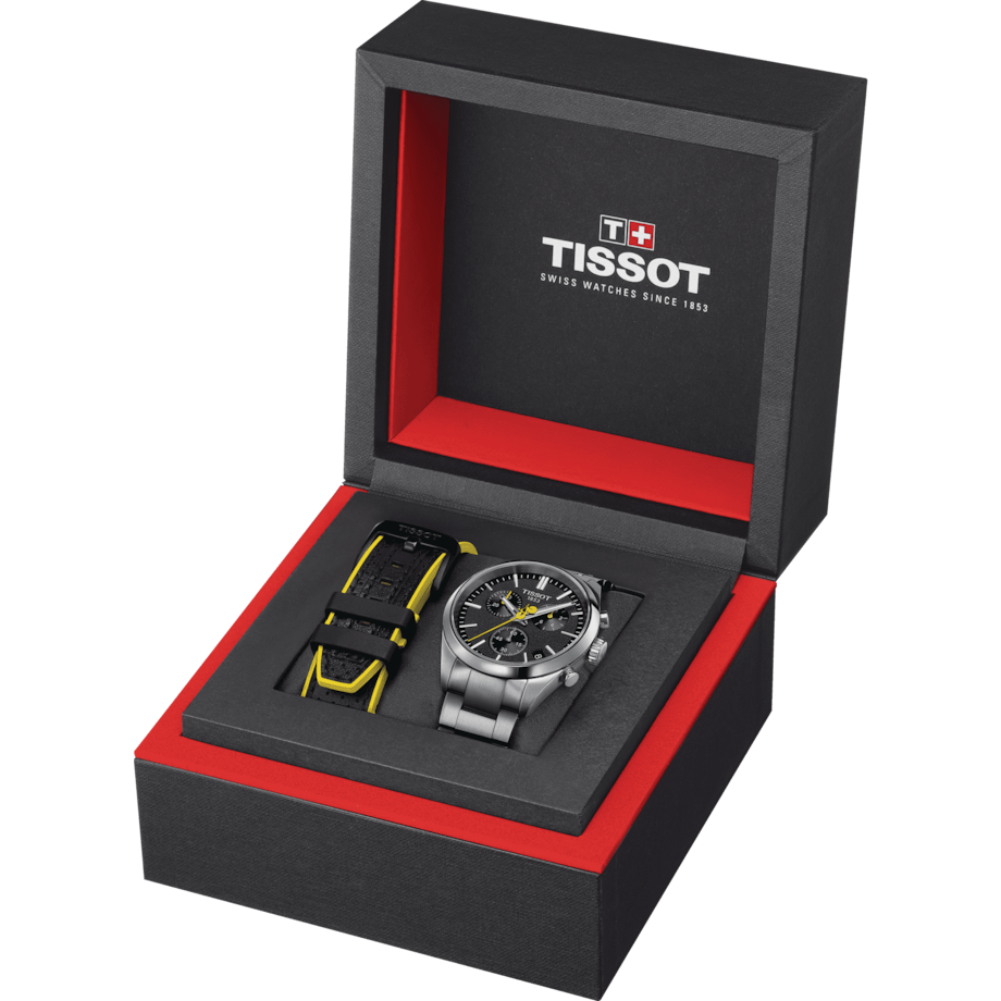 Tissot  PR 100 Tour de France Chronograph Watch for Men With Interchangeable Strap T1504171105100