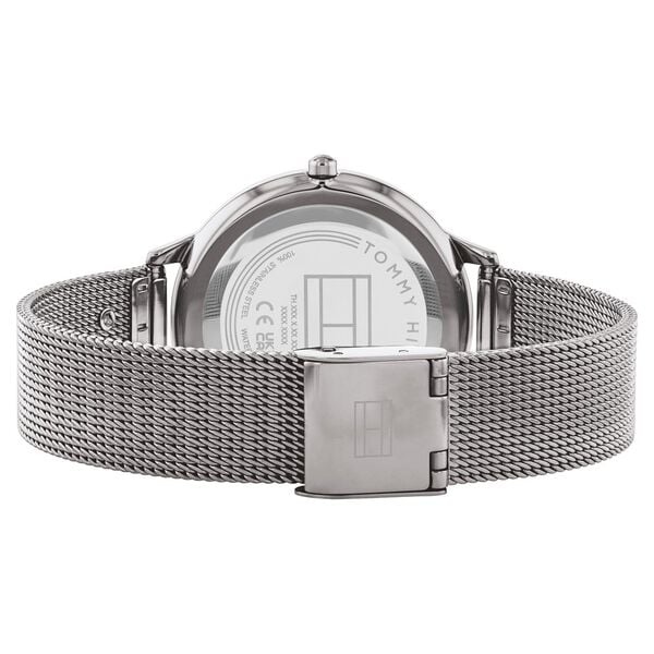 Tommy Hilfiger Grey Dial Grey Stainless Steel Strap Watch for Women th1782587