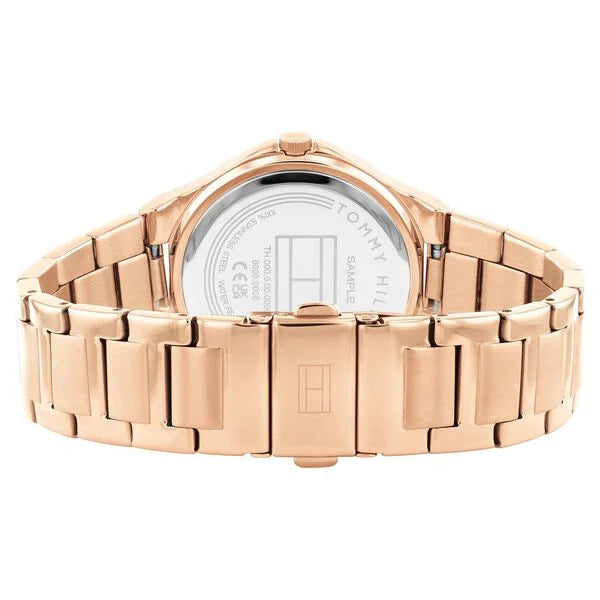 Tommy Hilfiger Quartz Analog Rose Gold Stainless Steel Strap for Women th1782643