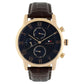 Tommy Hilfiger Quartz Multifunction Blue Dial Leather Strap Watch for Men NETH1791399